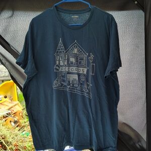 Old Navy Men's Dark Blue Graphic Tee